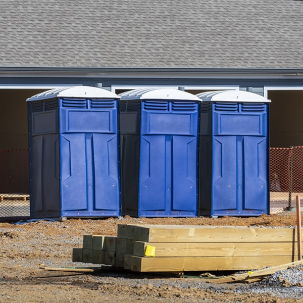 are there any restrictions on what items can be disposed of in the portable toilets in Taneytown Maryland
